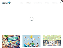 Tablet Screenshot of blog.ecomm.com.br